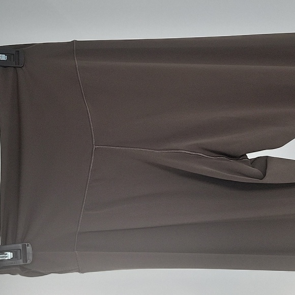 Brown High-Waisted Women's Pants - Picture 15 of 16